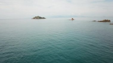 Torre Degli Appiani Adası. Punta Ala İtalya