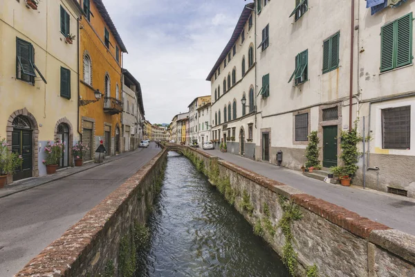 Lucca Şehir Sokak Tuscany Talyan Şehir Manzarası — Stok fotoğraf