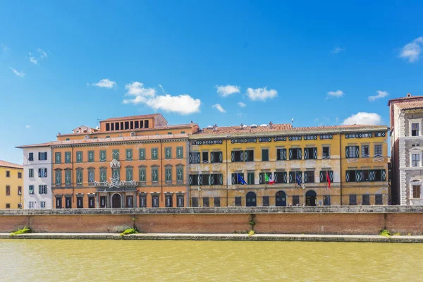 Kai Des Arno Der Stadt Pisa Italienische Landschaft — Stockfoto