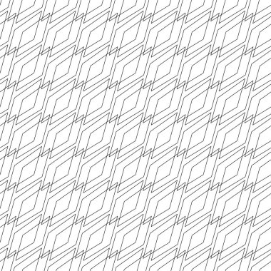 Vektör soyut seamless modeli edikula. Doğrusal geometrik arka plan