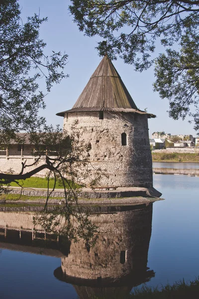 Russische Sightseeing Gouden Ring Stad Torens Van Het Kremlin — Stockfoto