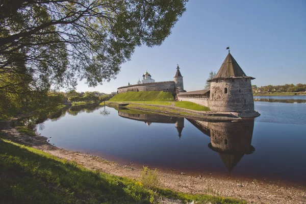 Russische Sightseeing Gouden Ring Stad Torens Van Het Kremlin — Stockfoto