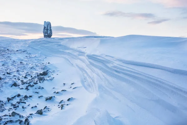 俄罗斯科米共和国Manpupuner高原的气象站 — 图库照片