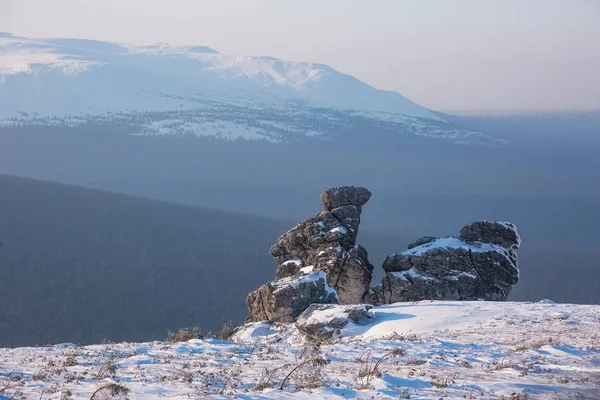俄罗斯科米共和国Manpupuner高原的气象站 — 图库照片