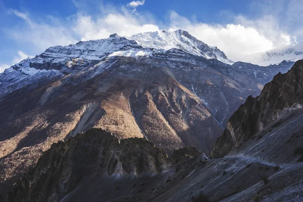 Tilicho Gölü Himalaya Dağları Nepal Annapurna Devre Trek — Stok fotoğraf