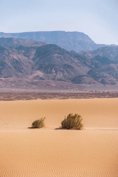 Wadi Araba pustyni. Jordan krajobraz — Zdjęcie stockowe