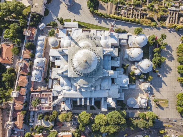 Hagia Sophia in Istanbul, topl view — Stock Photo, Image