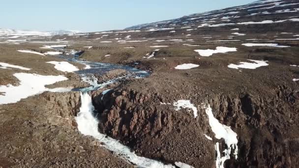 Meter Twee Traps Waterval Eerste Rechter Zijrivier Van Hikikal Rivier — Stockvideo