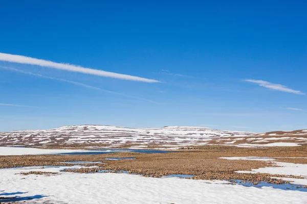 Charcos en la meseta de Putorana, Taimyr. Región de Krasnoyarsk — Foto de Stock