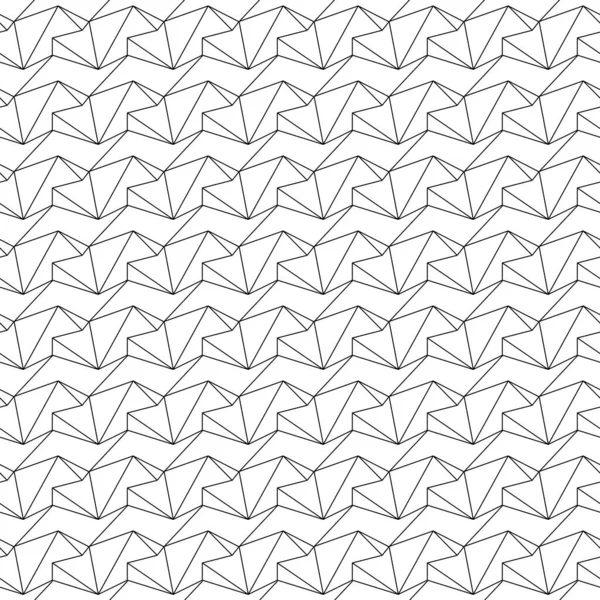 Padrão sem costura. Fundo geométrico linear — Vetor de Stock