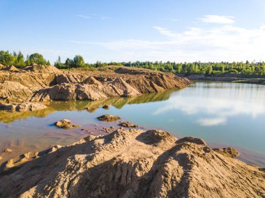 Moskova bölgesinin Sychevo Volokolamsk bölgesinde su basmış. Rusya