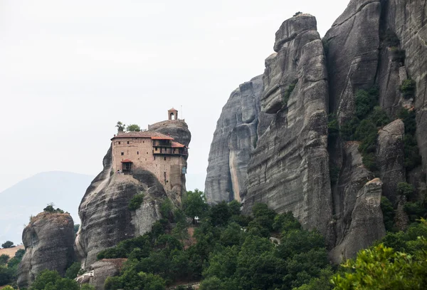 Santo Monasterio San Nicolás Anapausas Por Cazador Esox Monasterio Meteora — Foto de Stock