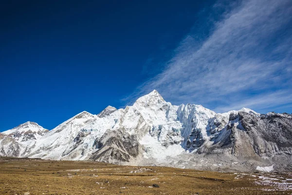 Vista Nirekha Everest Lobuche Kala Patar Mount Nepal — Fotografia de Stock
