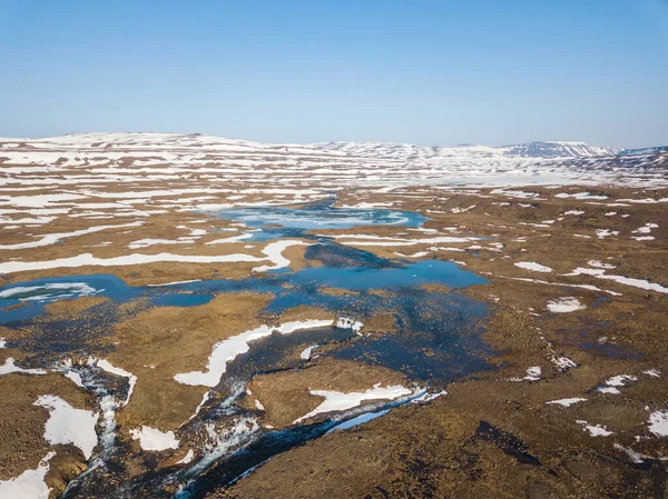 Lago Meseta Putorana Taimyr Rusia Región Krasnoyarsk — Foto de Stock