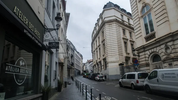 Bruxelles Belgio 2020 Ristorante Pasta Bruxelles Atelier Des Pates — Foto Stock