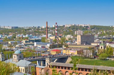 Smolensk, Rusya - 03 Mayıs 2018: Smolensk demiryolu st görünümünü