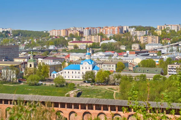 Smolensk, Rusya - 03 Mayıs 2018: Smolensk demiryolu st görünümünü