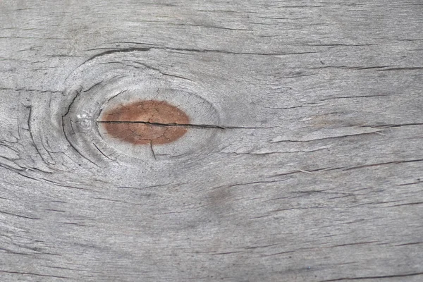 旧灰色木板, 有裂缝和树枝纹理 — 图库照片