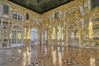 Saint Petersburg, Rusya - 16 Mart 2019: iç balo salonu, Ca