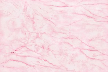 Yüksek çözünürlüklü pembe mermer zemin dokusu, pürüzsüz parıltı desenli doğal taşın karşı görünüşü ve lüks.