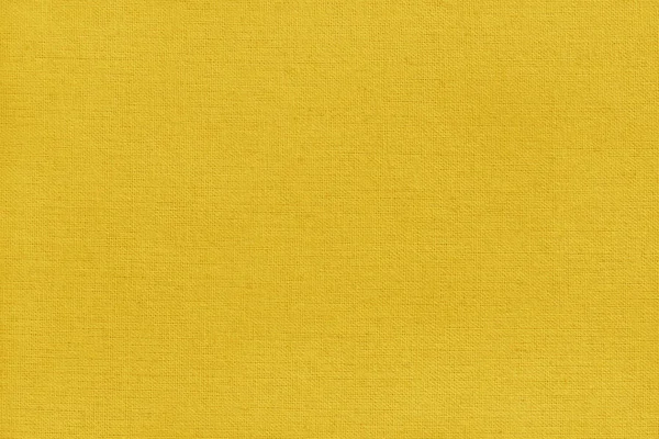 黄色の生地の質感の背景 天然繊維表面のシームレスなパターン — ストック写真