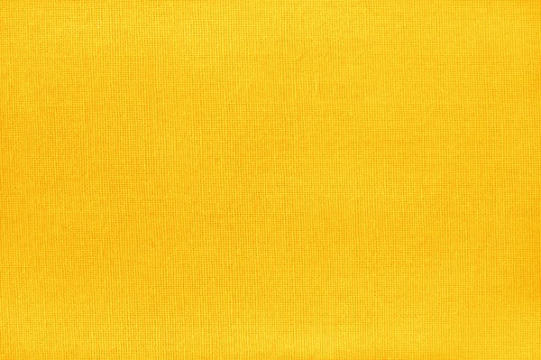 Yellow Cotton Fabric Texture Background Seamless Pattern Natural Textile — Stock Photo, Image