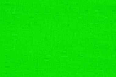 Açık yeşil pamuk kumaş dokusu arkaplan, doğal tekstilin kusursuz deseni.