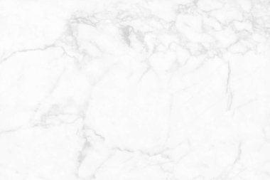 Detaylı yapıya sahip beyaz mermer arkaplan. Yüksek çözünürlüklü, parlak ve lüks. İç veya dış mekan için doğal desenler içeren soyut taş zemin..