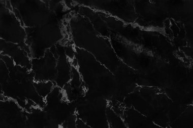 İç dekorasyon için yüksek çözünürlüklü doğal desenli siyah gri mermer döşeme, lüks taştan döşemeler..