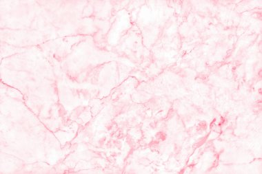 Yüksek çözünürlüklü pembe mermer zemin dokusu, pürüzsüz parıltı desenli doğal taşın karşı görünüşü ve lüks.