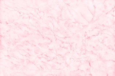 İç dekorasyon için kusursuz ve yüksek çözünürlüklü pembe mermer desenli arka plan. Taştan döşeme doğal desenli..