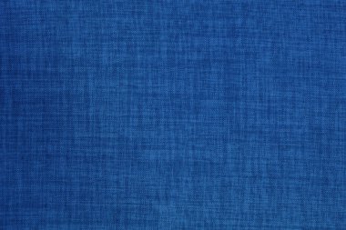Koyu mavi keten kumaş kumaş kumaş dokusu arka plan, doğal tekstilin kusursuz deseni..