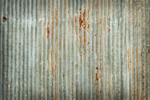 Antiga Textura Parede Zinco Fundo Enferrujado Folha Painel Metal Galvanizado — Fotografia de Stock