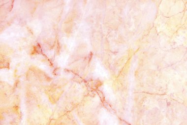 Yüksek çözünürlüklü doğal desenli gül sarısı mermer döşeme, iç ve dış görünüş için lüks taş döşeme pırıltıları..