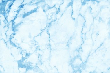 Yüksek çözünürlüklü doğal desenli mavi pastel mermer döşeme döşeme, iç ve dış görünüş için lüks taş döşeme pırıltısı..
