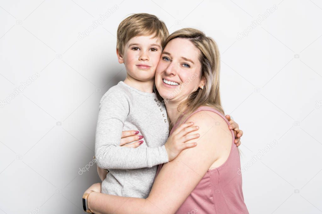 Mutter und ihr sohn