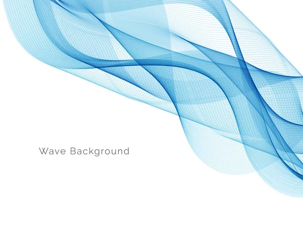 Вектор Концептуальної Ілюстрації Фону Блакитної Хвилі — стоковий вектор