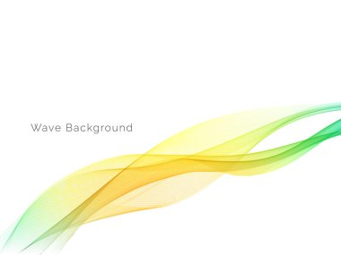 Renkli duman dalgası tasarımı modern arkaplan vektörü