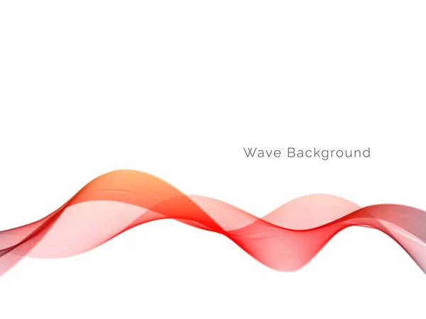 Colorful Dynamic Wave Design Stylish Background Vector — Stock Vector