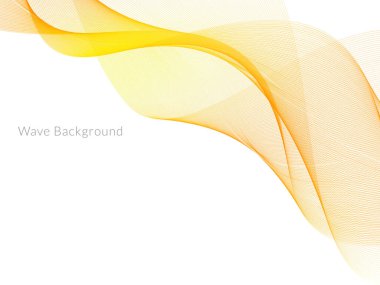 Renkli akış dalga tasarım vektörüyle soyut arkaplan