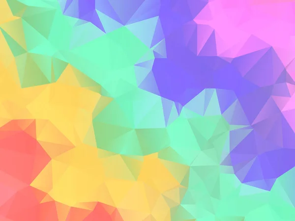 Διακοσμητικό Φόντο Πολύχρωμα Σχήματα Πολυγώνου Διάνυσμα — Διανυσματικό Αρχείο