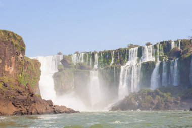 Iguazu yataydan Milli Parkı, Arjantin düşüyor. Dünya mirası. Güney Amerika sergüzeşt seyahat etmek