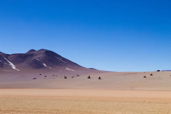 Boliwijski Krajobraz Salvador Dali Widok Pustynię Piękna Boliwia — Zdjęcie stockowe