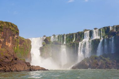 Iguazu yataydan Milli Parkı, Arjantin düşüyor. Dünya mirası. Güney Amerika sergüzeşt seyahat etmek