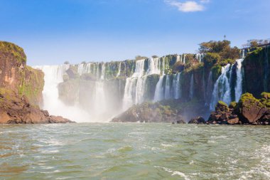 Iguazu yataydan Milli Parkı, Arjantin düşüyor. Dünya mirası. Güney Amerika sergüzeşt seyahat etmek