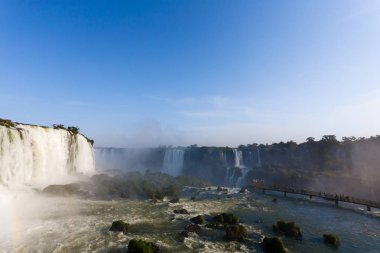 Iguazu yataydan Milli Parkı, Arjantin düşüyor. Dünya mirası. Güney Amerika sergüzeşt seyahat etmek