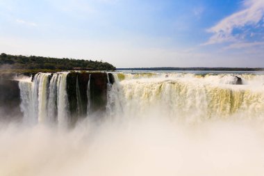 Iguazu yataydan Milli Parkı, Arjantin düşüyor. Dünya mirası. Güney Amerika sergüzeşt seyahat etmek