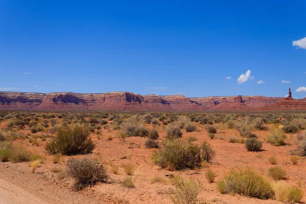 Vista Del Valle Los Dioses Desde Utah Panorama Rocas Rojas — Foto de Stock