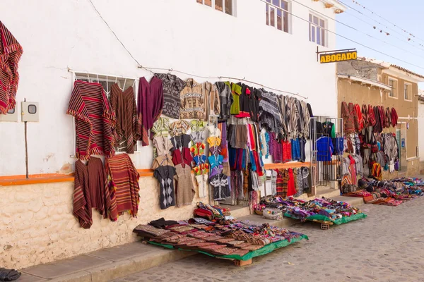 Tarabuco Rynek Tradycyjny Widok Boliwia Boliwijski Landmark — Zdjęcie stockowe