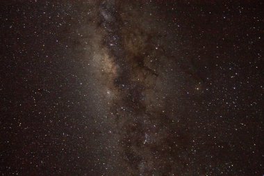 Austral gökyüzü samanyolu detayı.
